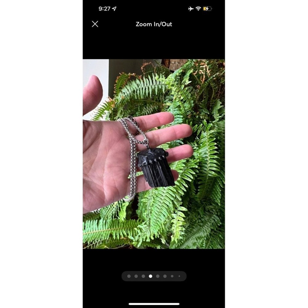 NATURES Shield SET! Black Tourmaline EMF Protection Necklace + Ring - Picture 6 of 12